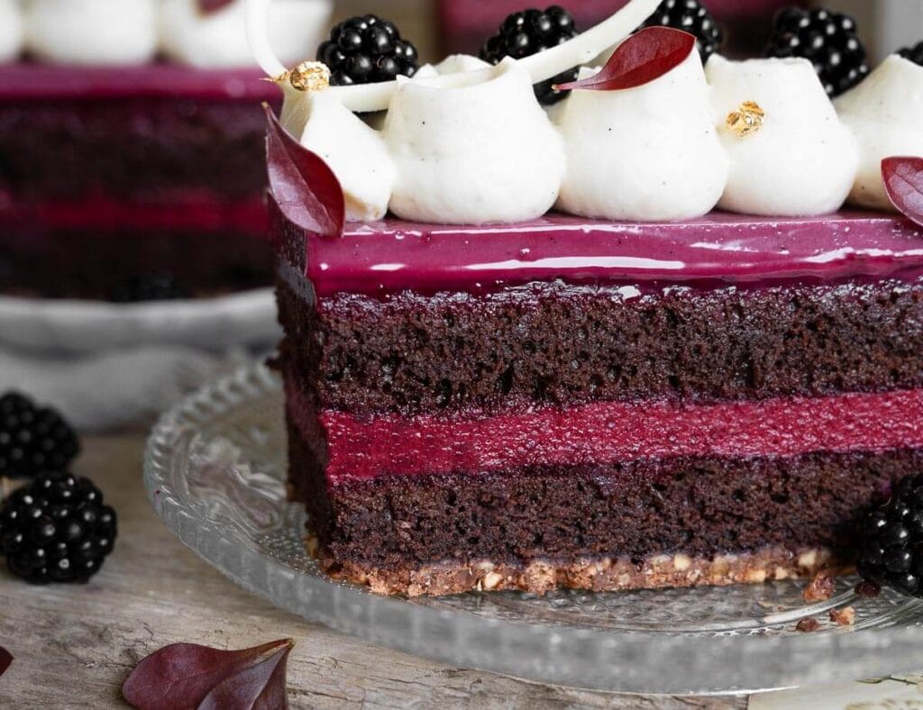 Schoko-Beeren Törtchen