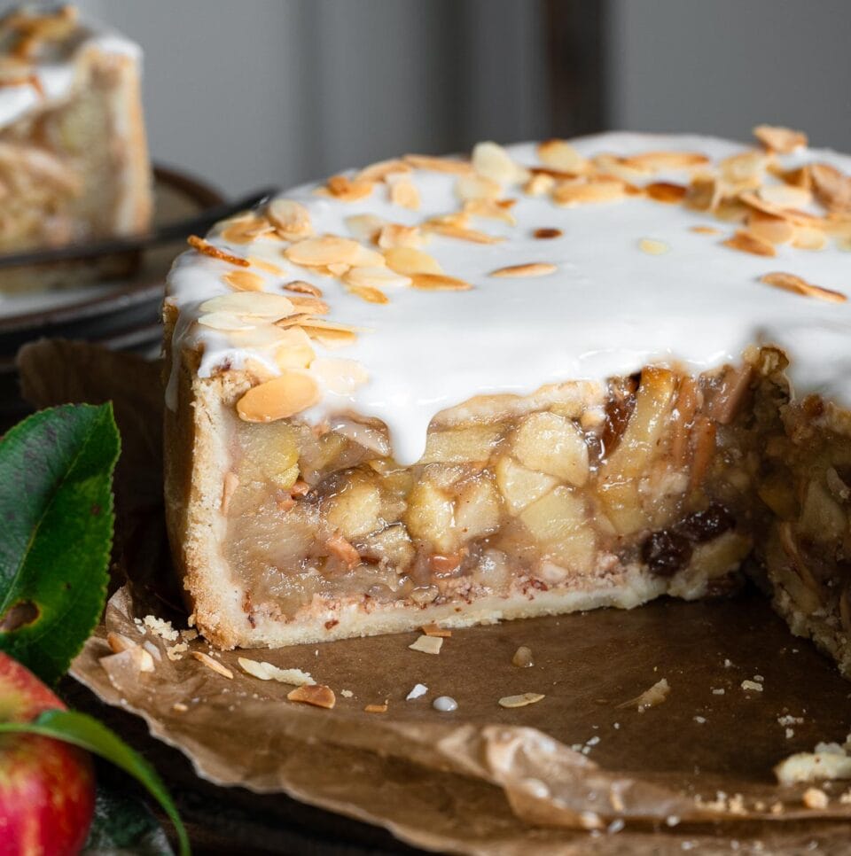 Gedeckter Apfelkuchen - theslowbaker