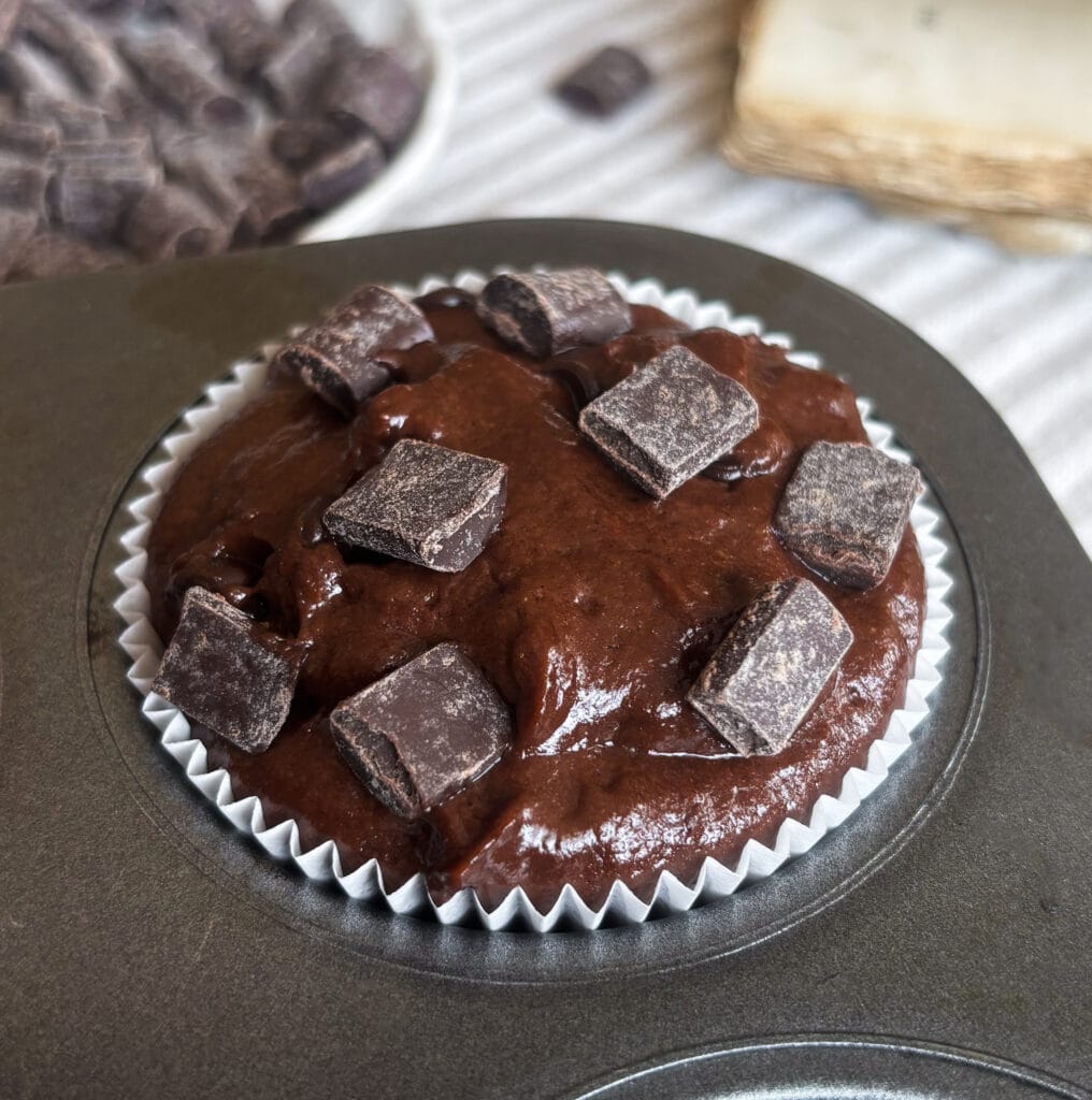 Vegane Schokomuffins