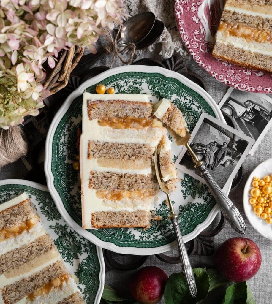 Vegane Mandeltorte