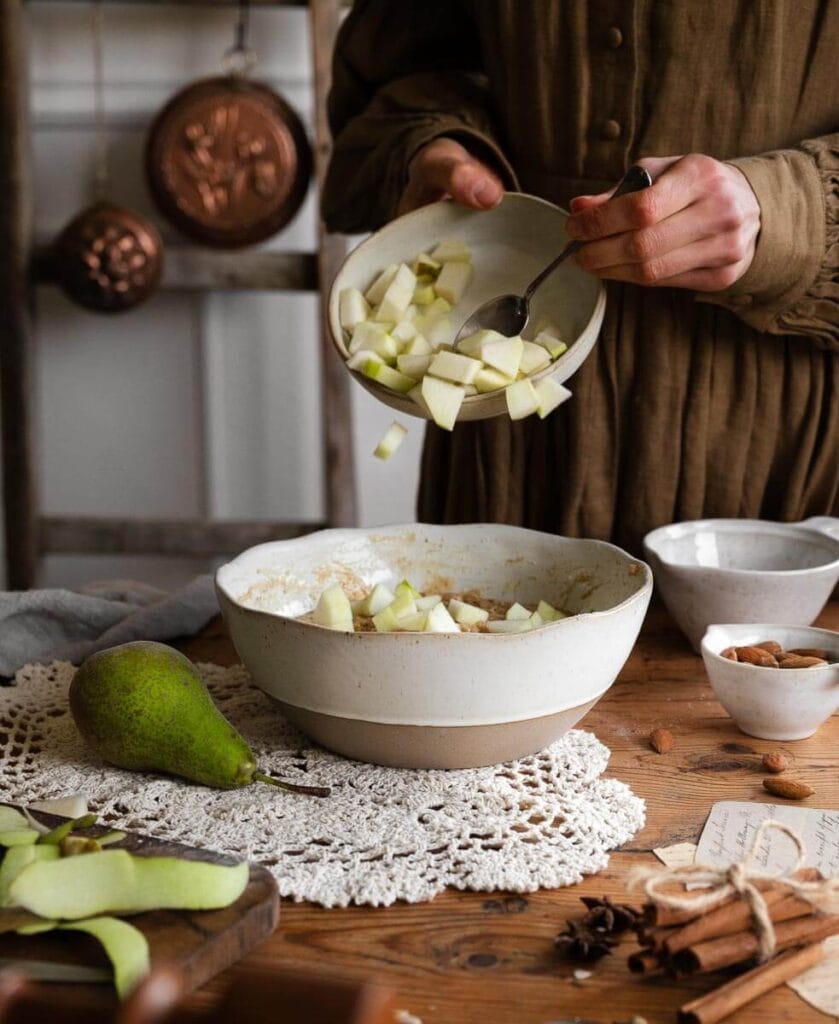 Veganer Birnenkuchen