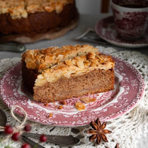 Veganer Birnenkuchen