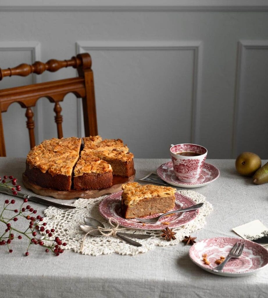 Veganer Birnenkuchen