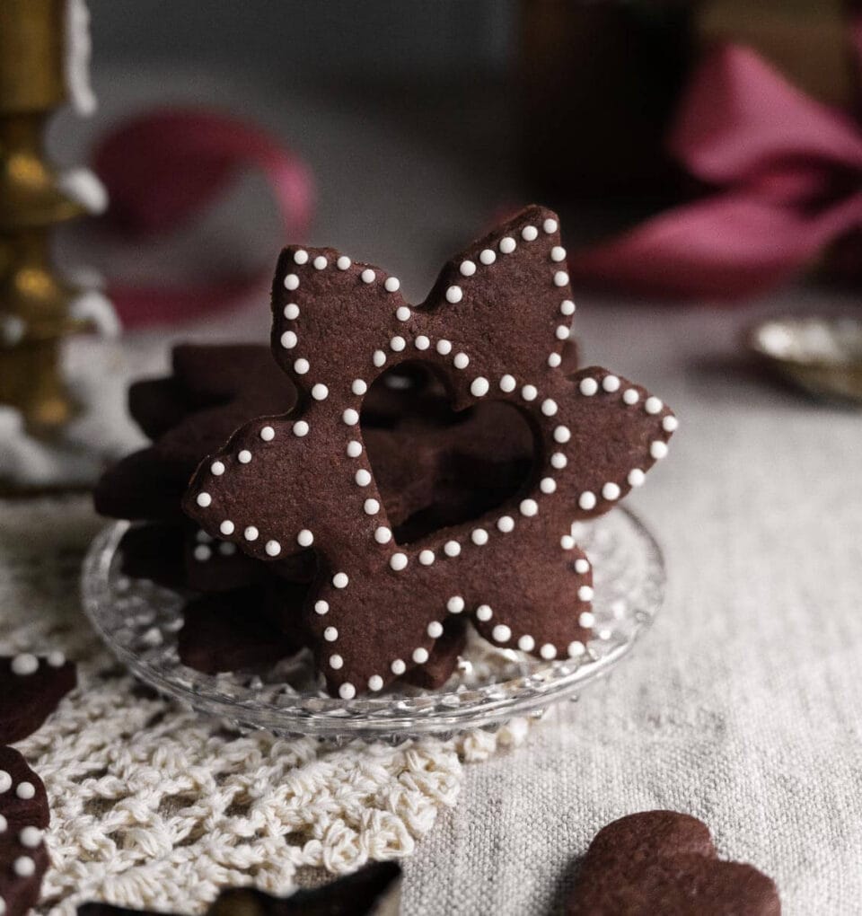 Vegane Schokoplätzchen