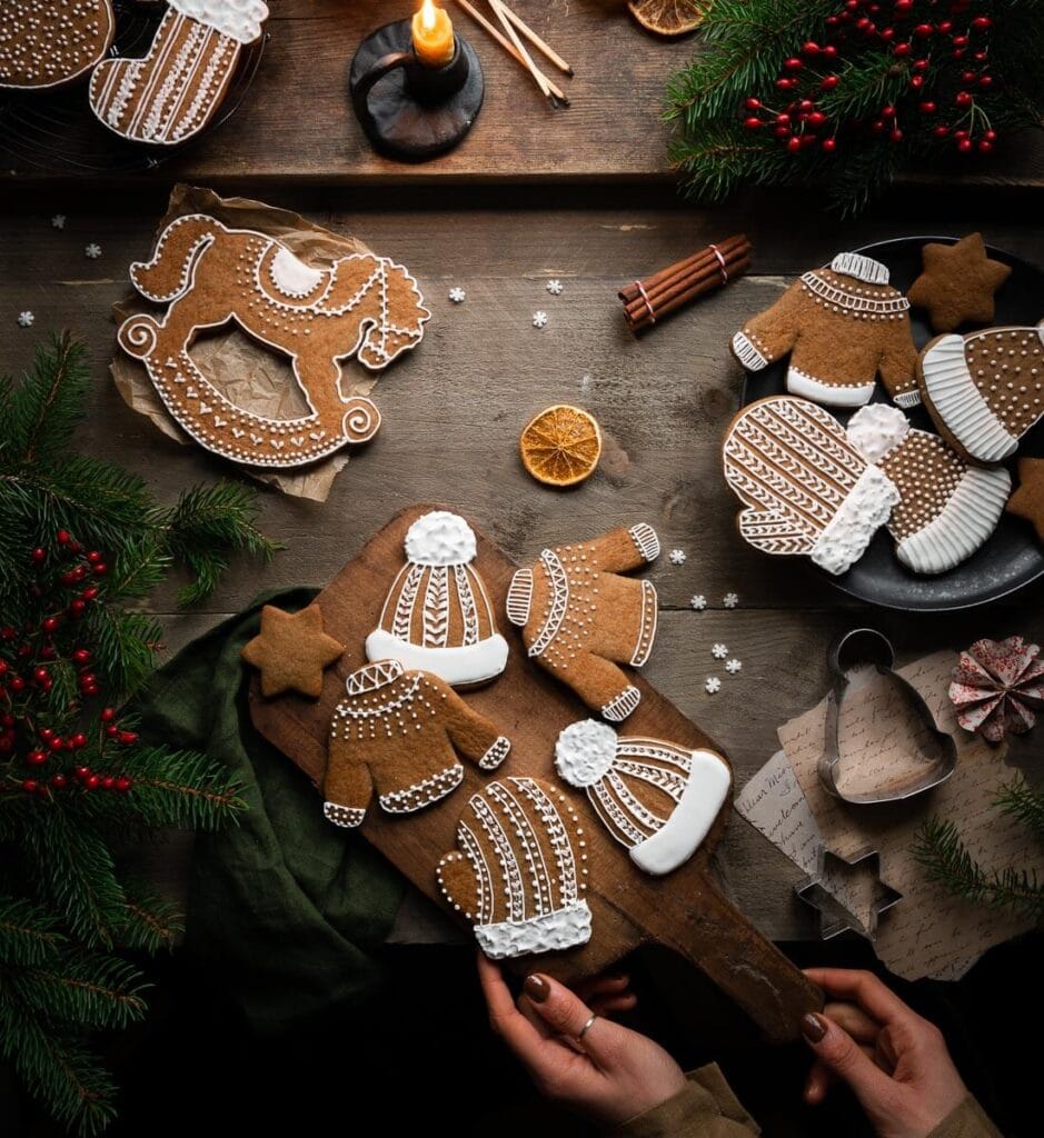 Vegane Lebkuchen Plätzchen