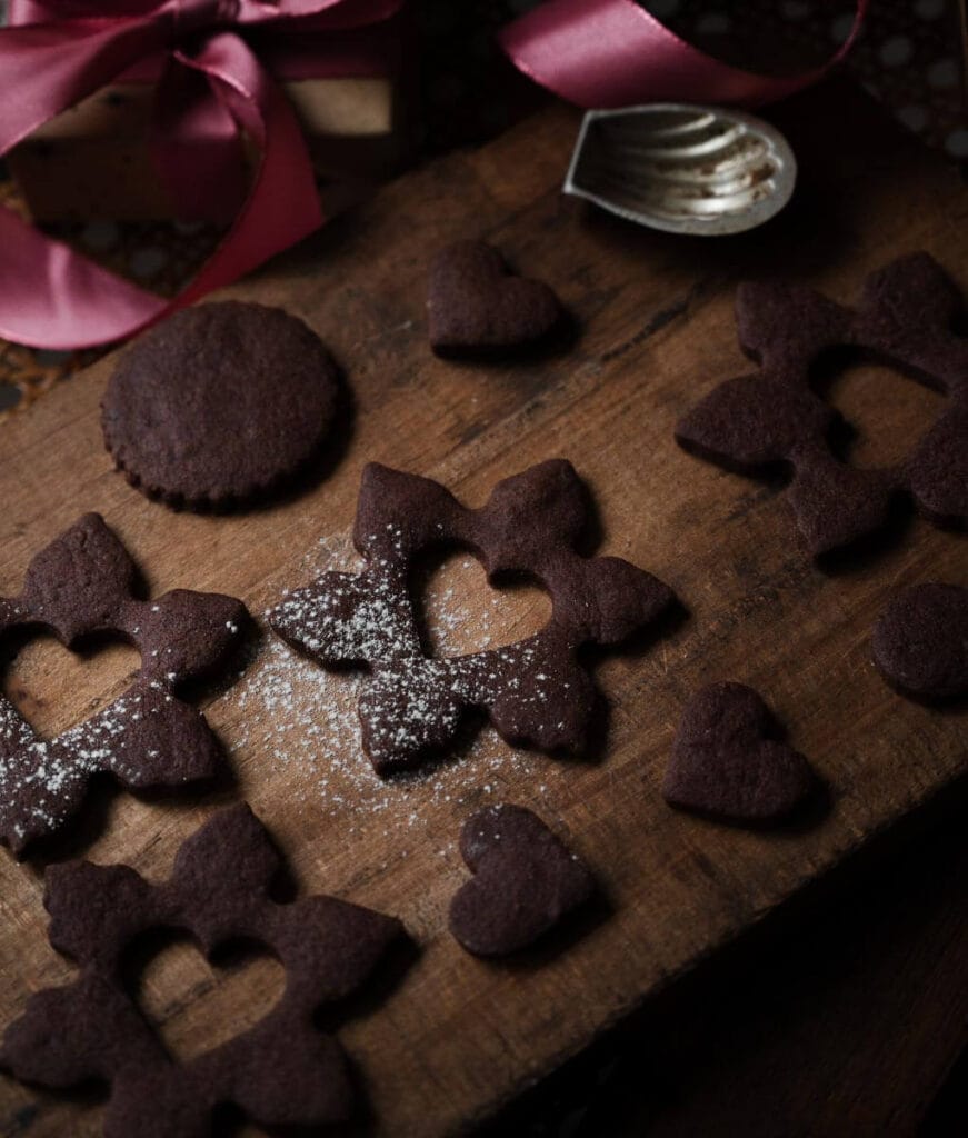 Vegane Schokoplätzchen