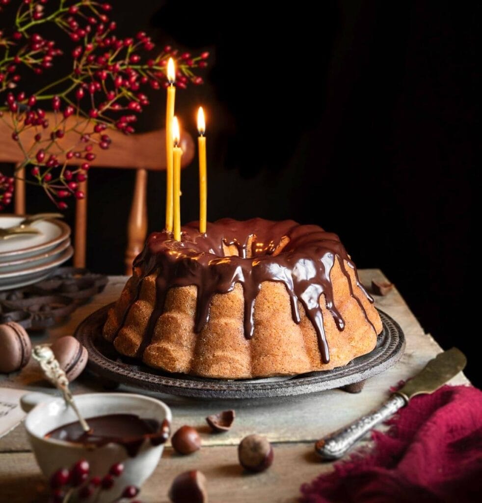 Veganer Haselnusskuchen