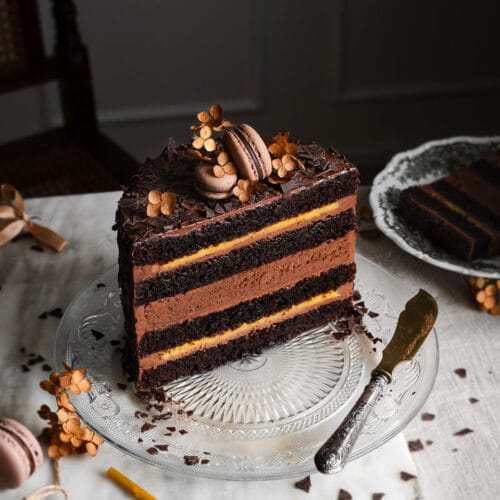 Vegane Schokotorte