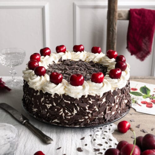Einfache Schwarzwälder Kirschtorte