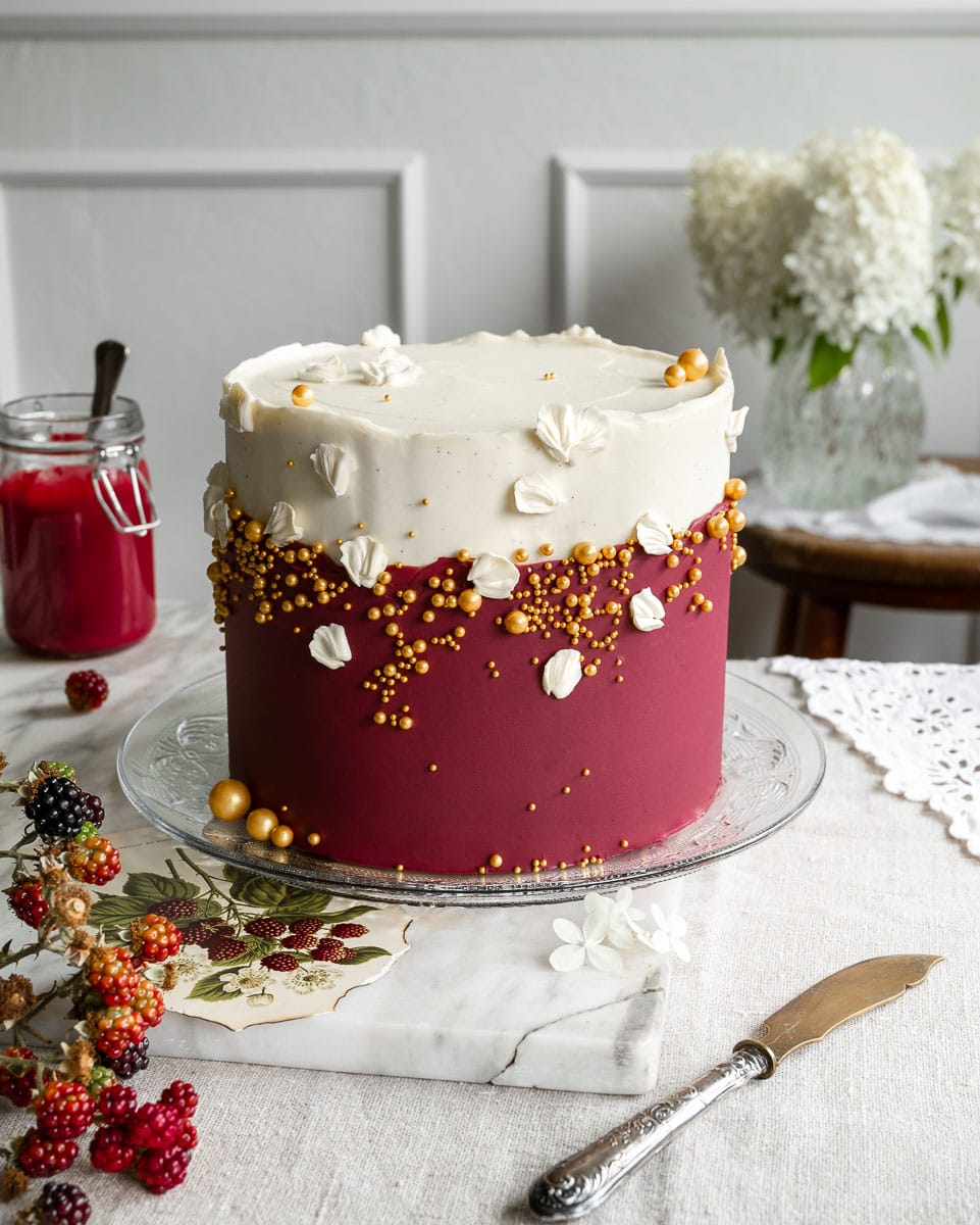 Vegane Zitronentorte